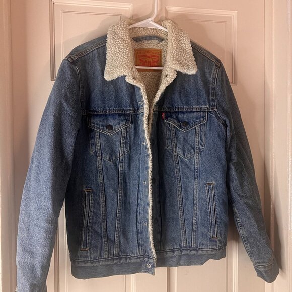 Levi's Men's Sherpa Trucker Jacket - Picture 2 of 4